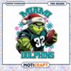 Grinch Miami Dolphins PNG Sublimation
