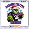 Grinch Minnesota Vikings PNG Design