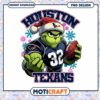 Grinch Houston Texans Christmas PNG