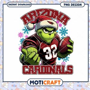 Grinch Arizona Cardinals PNG