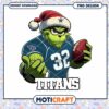 Grinch Titans Football PNG Sublimation
