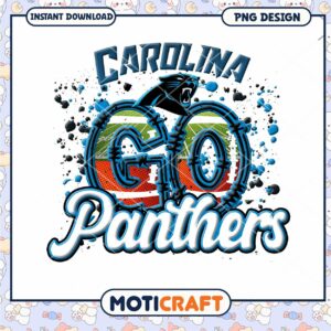 Carolina Panthers Go PNG Sublimation