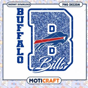 Buffalo Bills Glitter PNG Design Buffalo Bills Glitter PNG Design