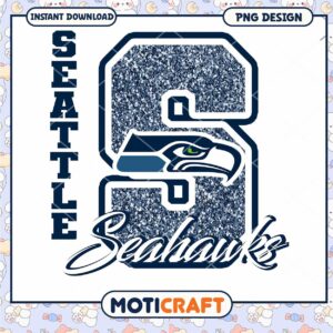 Seattle Seahawks Glitter PNG Design Seattle Seahawks Glitter PNG Design