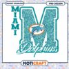 Miami Dolphins Glitter M PNG 1 Miami Dolphins Glitter M PNG