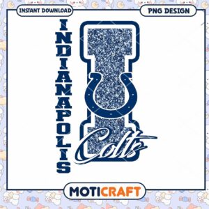 Indianapolis Colts Glitter PNG Design Indianapolis Colts Glitter PNG Design