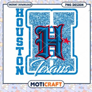 Houston Texans Glitter PNG Sublimation