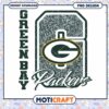 Green Bay Packers Glitter PNG Design