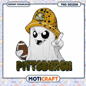 Pittsburgh Steelers Ghost PNG Design