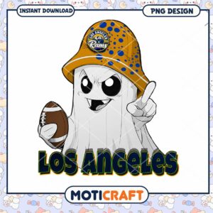 Los Angeles Rams Ghost PNG Design