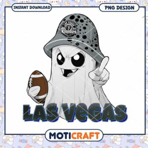 Las Vegas Raiders Ghost PNG Design