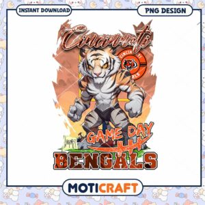 Cincinnati Bengals Game Day PNG