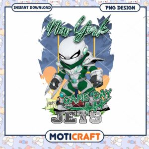 NY Jets Game Day PNG Sublimation NY Jets Game Day PNG Sublimation