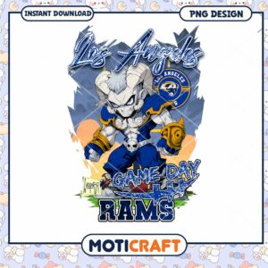 Los Angeles Rams Game Day PNG