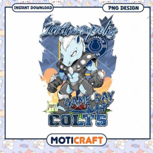 Colts Game Day PNG Sublimation