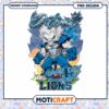 Detroit Lions Game Day PNG Sublimation