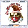 San Francisco 49ers Football PNG Design