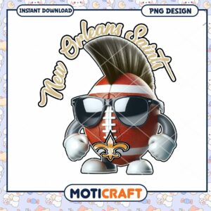 New Orleans Saints Football PNG Design New Orleans Saints Football PNG Design