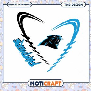 Carolina Panthers PNG Design Instant Download