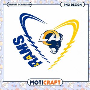 Los Angeles Rams PNG Logo Design