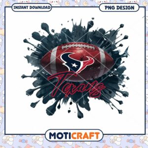 Texas Football PNG Sublimation Design