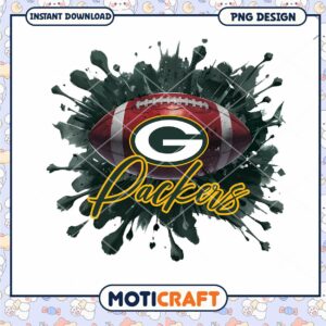 Green Bay Packers PNG Sublimation