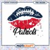 Patriots Kiss PNG Design Instant Download