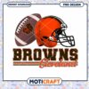 Cleveland Browns PNG Football Design 2 Cleveland Browns PNG Football Design