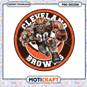 Cleveland Browns PNG Football Player