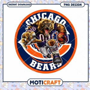Chicago Bears Football Bear PNG