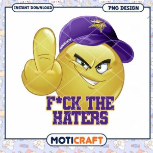 Minnesota Vikings Emoji PNG Design