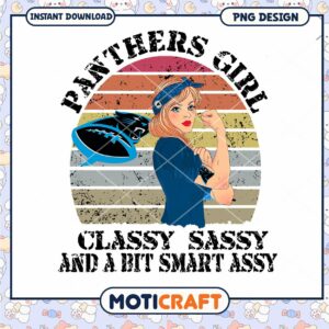Panthers Girl PNG Classy