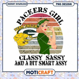 Packers Girl PNG Classy Sassy Design