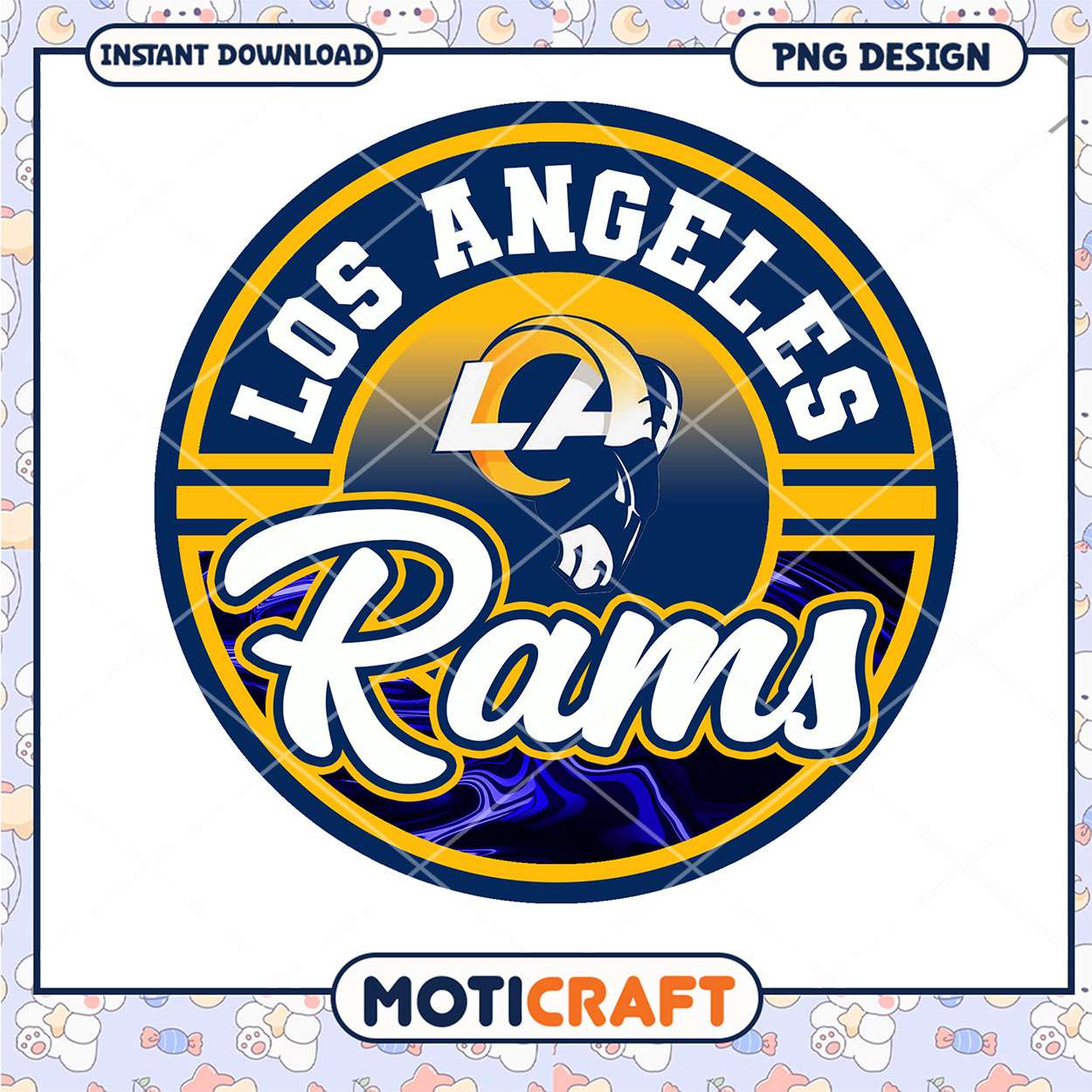 Los Angeles Rams PNG Design Los Angeles Rams PNG Design