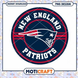 New England Patriots PNG Logo Design
