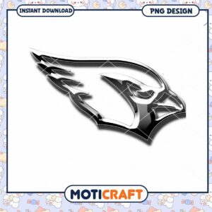 Chrome Cardinal Bird PNG Design Chrome Cardinal Bird PNG Design