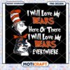 Cat in Hat Bears PNG Sublimation 1 Cat in Hat Bears PNG Sublimation