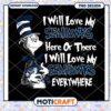 Seahawks Cat in the Hat PNG Design