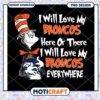 Cat in Hat Broncos PNG Sublimation 2 Cat in Hat Broncos PNG Sublimation