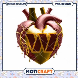 Gold Heart W Letter PNG Design Gold Heart W Letter PNG Design