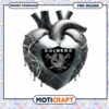 Raiders Heart PNG Design - Instant Download 1 Raiders Heart PNG Design Instant Download