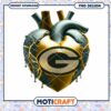 Green Bay Packers Heart PNG Design 2 Green Bay Packers Heart PNG Design