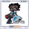 Option 1 (Focus on character) Black Betty Boop Football PNG Design 2 Option 1 (Focus on character) Black Betty Boop Football PNG Design