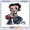 Bettie Page Chicago Bears PNG