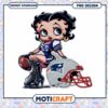 Betty Boop Patriots PNG Football Girl 2 Betty Boop Patriots PNG Football Girl