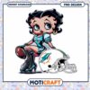Miami Dolphins Betty Boop PNG