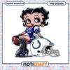 Bettie Page Colts Football PNG Design 2 Bettie Page Colts Football PNG Design