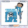 Carolina Panthers PNG Betty Boop Design