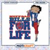 Buffalo Bills Betty Boop PNG Design