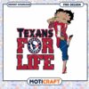 Houston Texans PNG Betty Boop Design 1 Houston Texans PNG Betty Boop Design